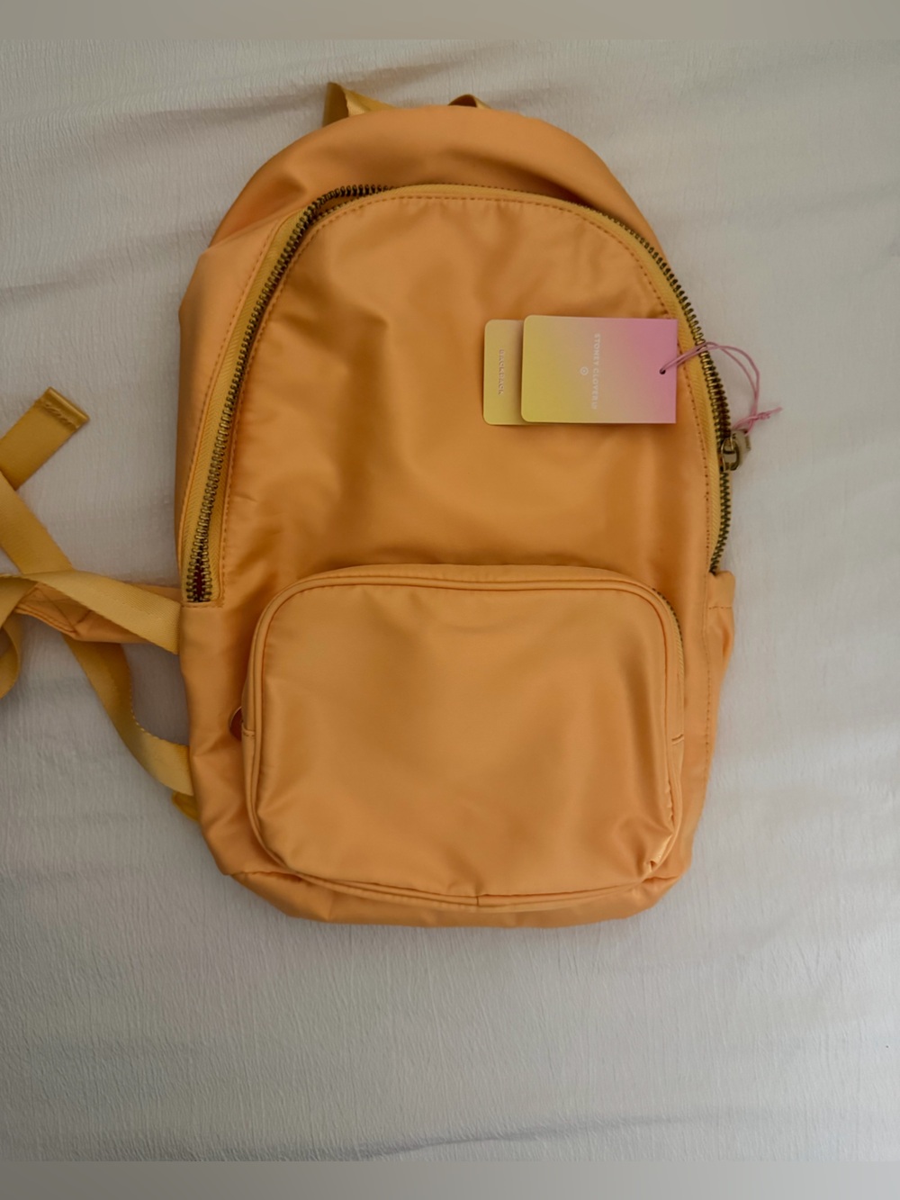 Stoney Clover Lane X Target Peach-Orange Nylon Backpack